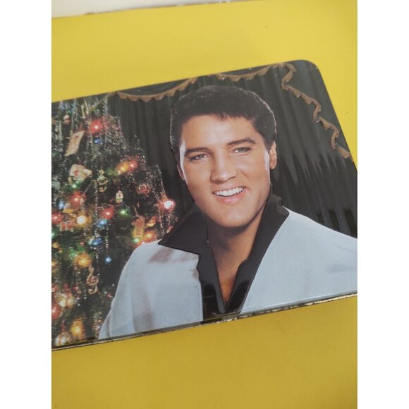 Elvis Presley Christmas Collector Tin 1990's "if Everyday was Christmas" - Picture 5 of 7